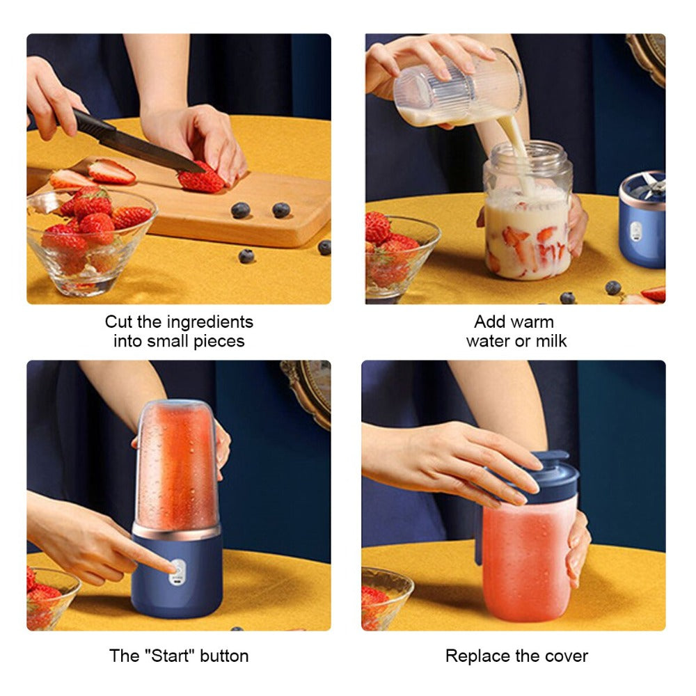 The Titan Twin Gear Portable Juice Blender: Maximum Nutrition, Uncompromising Portability