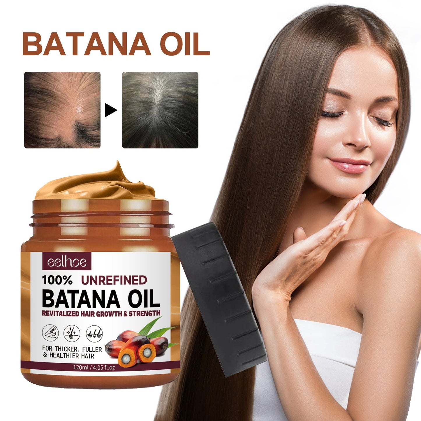 EELHOE Batana Oil Conditioner: The 2-Minute Miracle for Jungle-Strong, Silk-Soft Hair