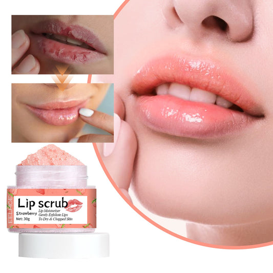 EELHOE Strawberry Lip Scrub: The Sweetest Kiss of Smoothness